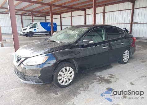 2017 Nissan Sentra S из США, поврежденный, VIN 3N1AB7AP2HY263842